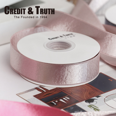 ct制带厚亮光带双面丝带
