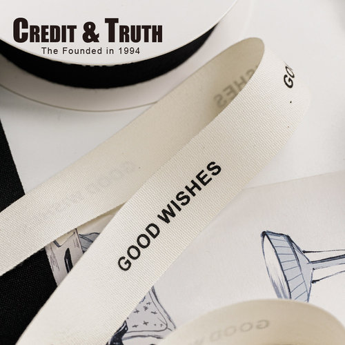 ct制带平纹棉带高级丝带印花丝带