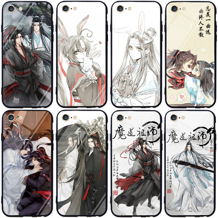 魔道祖师手机壳适用苹果14 13 12红米k60vivox90华为nova10OPPOreno7小米三星荣耀80黑鲨5rs一加魏无羡蓝忘机