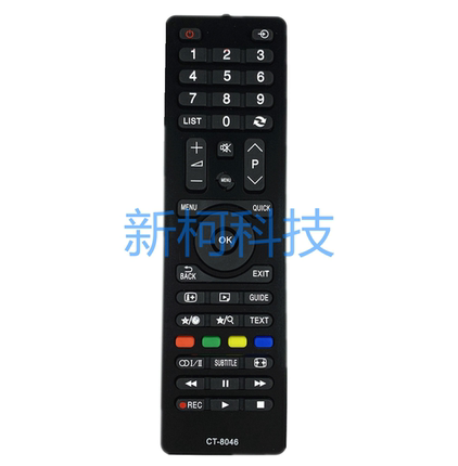 东芝液晶电视机遥控器CT-8046 24D1534DG 32W1533DB 32D1633DB