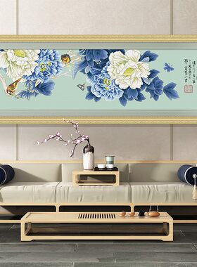 ks十字绣花开富贵2020风景