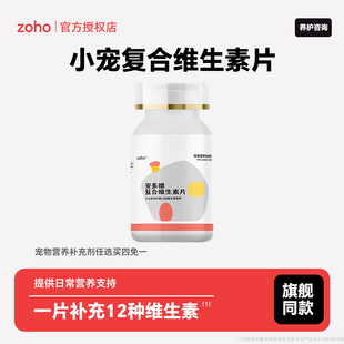 zoho龙猫荷兰猪兔子复合维生素片VC维生素B族维生素C多维营养补充