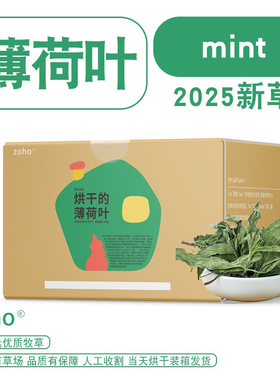 zoho宠物龙猫荷兰猪兔子干草烘干薄荷叶新草清热下火气减轻尿臭