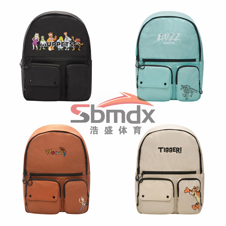 李宁x玩具总动员/科米特/跳跳虎/漫威奇异博士联名双肩背包abss23