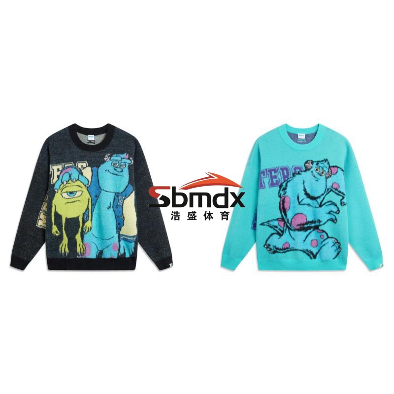 李宁X迪士尼怪兽大学编织衫