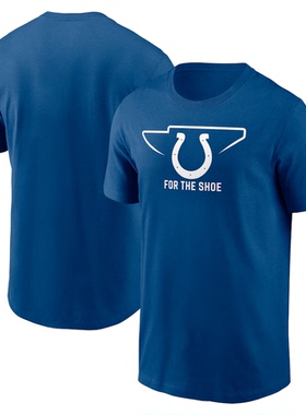 球衣男夏季小马Indianapolis Colts休闲运动长袖宽松男短袖T恤