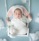 Детский реквизит для фотографии для новорожденных, детская вспомогательная камера, качели