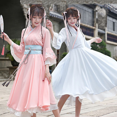 汉元素仙女七夕日常襦裙古装汉服