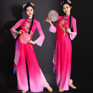 2026新款喜庆秧歌舞蹈服装广场舞服装扇子舞胶州秧歌迎亲舞接新娘