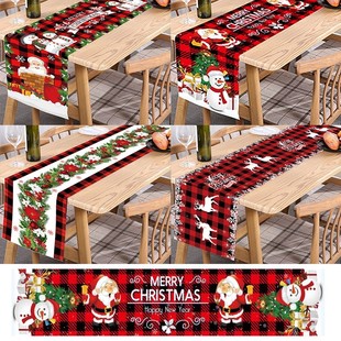 Year Cover Snowman Runner 2023 Table Ornament New Xmas