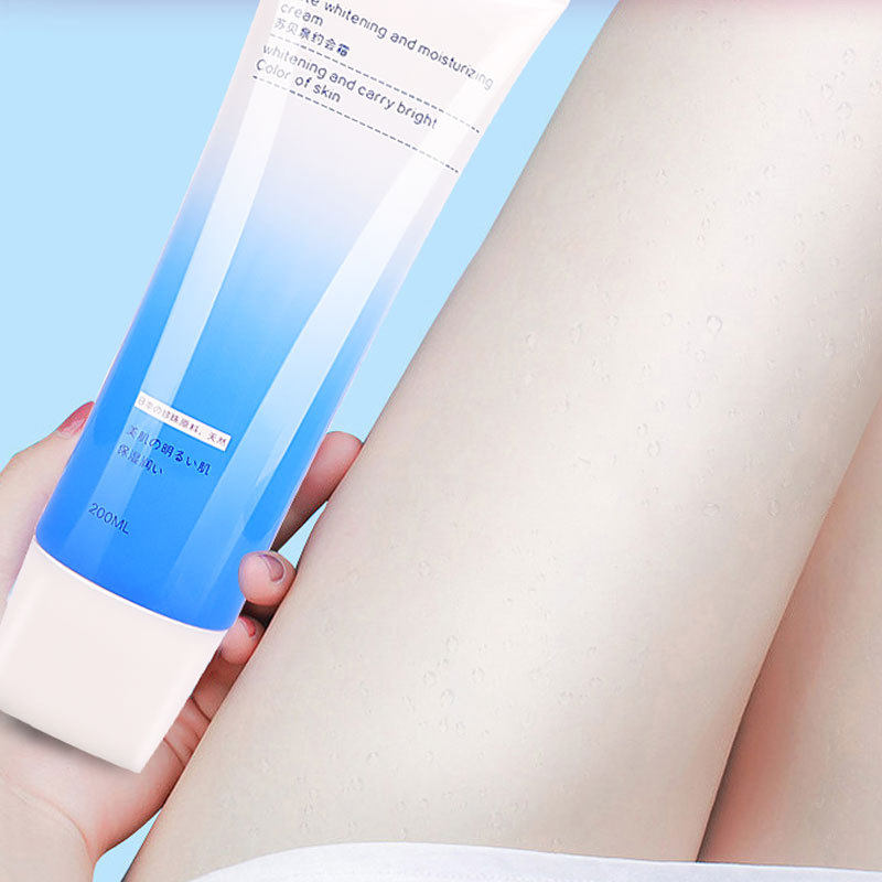 苏贝泉保湿补水懒人约会霜男女 一抹白全身身体乳乳液 化妆品