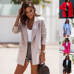 fashion clothes women coat suit blazer Ladies jacket outwear