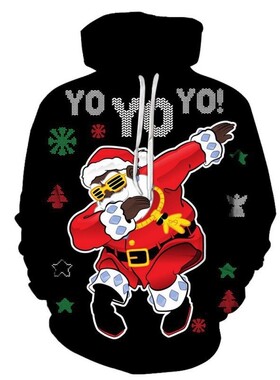 Sweaters Men Ugly Christmas Hoodie Women For Clothes Mens