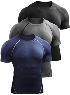 Compression T Shirt Men Summer Sportswear Running T-shirt