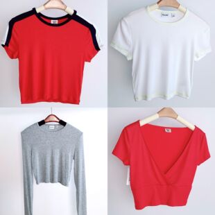 aritzia 夏季短款上衣（91469 82659 82853）