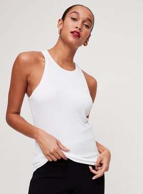 ARITZIA babaton 细罗纹纯色背心67586