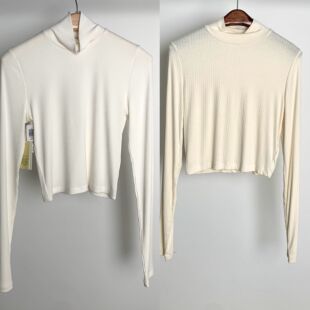 aritzia短款长袖t恤 74881