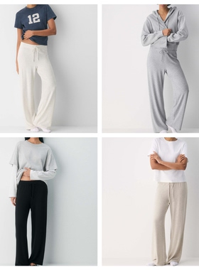 aritzia wilfred休闲直筒裤神裤