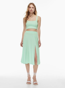 自留款wilfred 开叉半身裙伞裙 82012