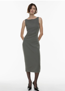 aritzia babaton 一字领修身款连衣裙 107256