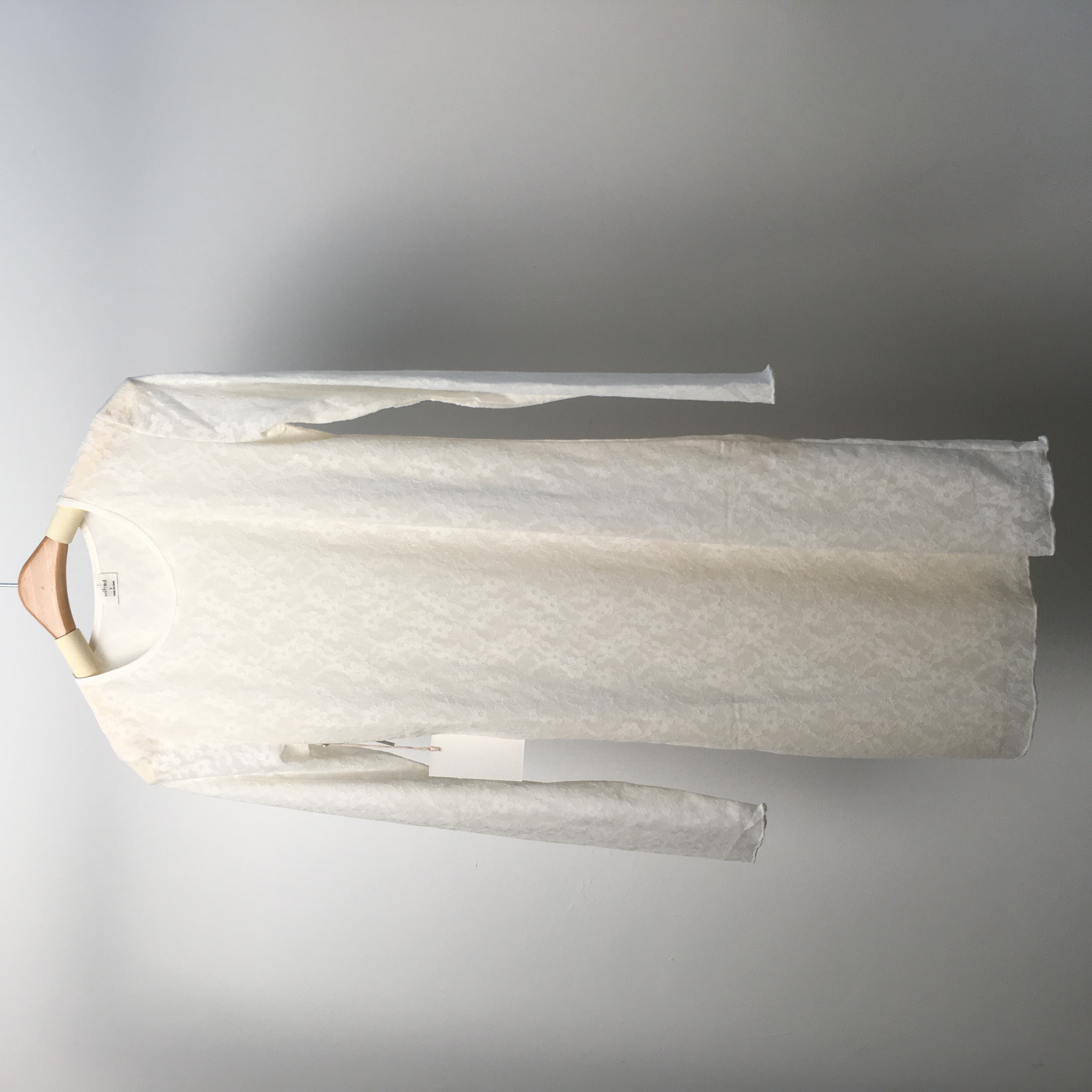 wilfred圆领蕾丝长袖连衣裙101005