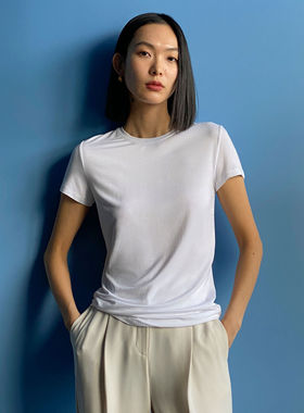 Babaton新款  常规款短袖T恤80316