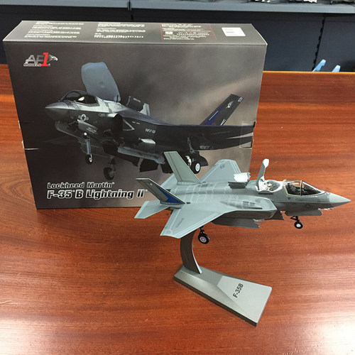 1/72 F35B模型 f35b垂直起降合金飞机模型 合金飞机模型玩具模航