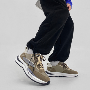 大手大脚时尚特大码男鞋45新款老爹鞋46运动休闲47透气华夫潮鞋48