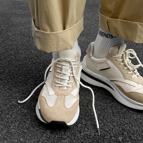 大手大脚新款华夫复古潮鞋