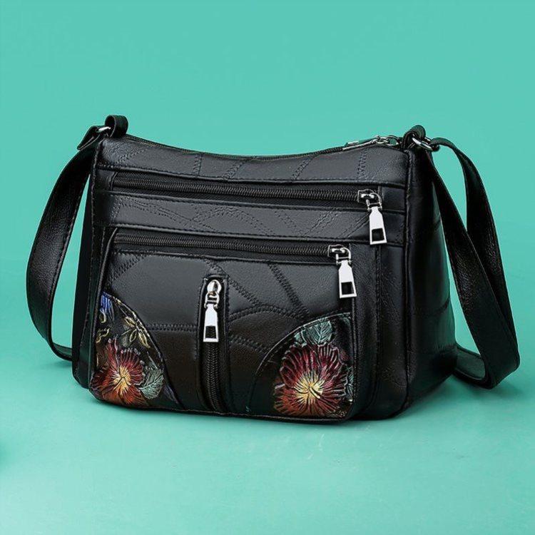 中年女士妈妈包羊皮质感软皮女包百搭时尚大容量单肩斜挎包婆婆包,箱包皮具/热销女包/男包,通用款女包,淘宝优惠券,粉丝福利购,淘宝优惠卷