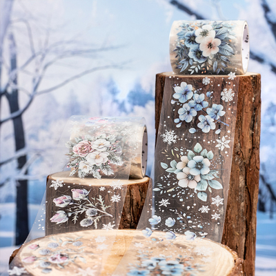 冬日花海冬季PET模切胶带