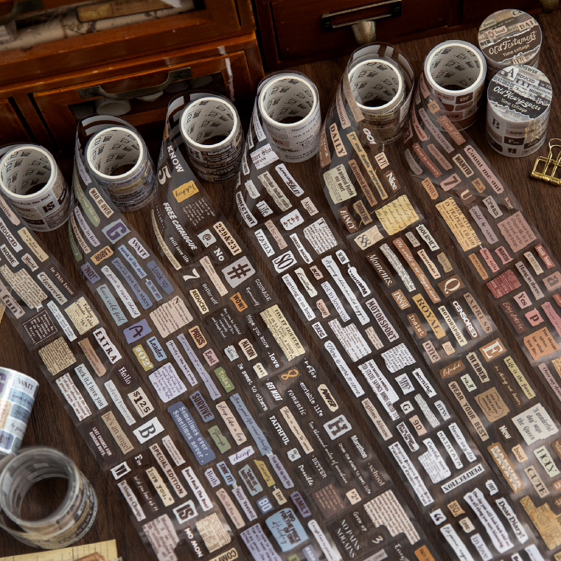 时光拼贴拼贴胶带复古