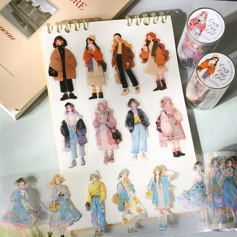 四季女孩的365天胶带模切