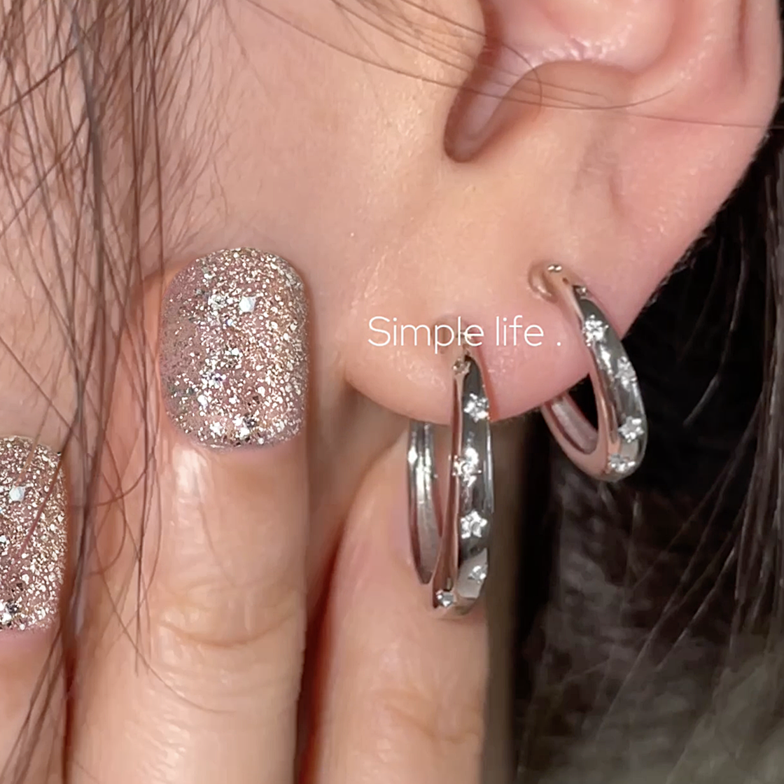 镶钻星星圈圈螺丝耳夹女无耳洞新款轻奢高级感夹耳式耳环耳钉耳饰,饰品/流行首饰/时尚饰品新,耳夹,淘宝优惠券,粉丝福利购,淘宝优惠卷