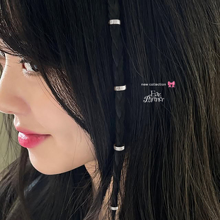 韩系ins小众金属圆环发扣2026新款发环个性气质发夹头饰女小夹子