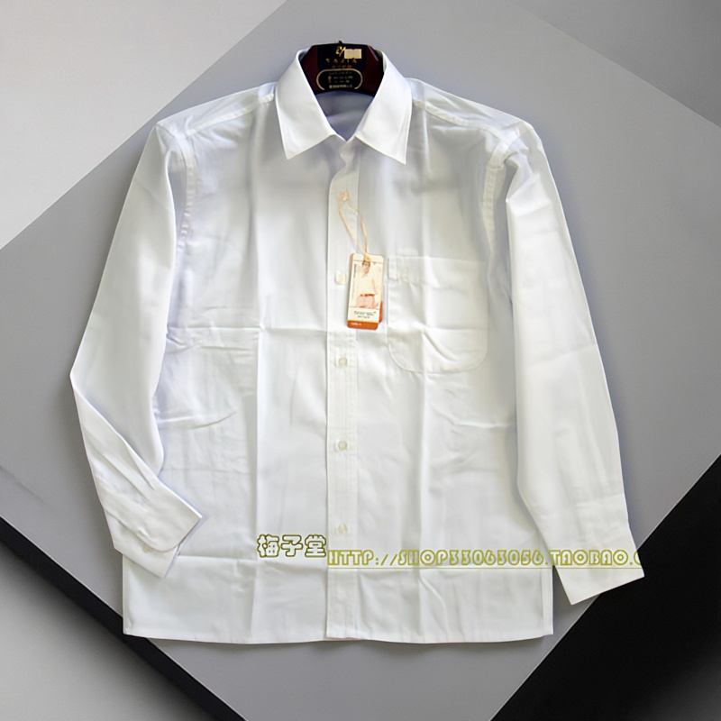 加厚棉男款衬衫亲肤贴身正装款