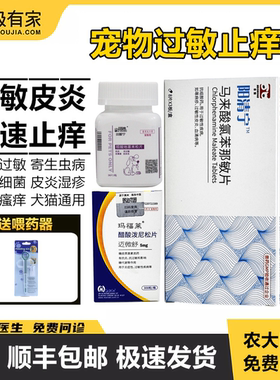 进口止痒药爱阳清宁波克宠物过敏
