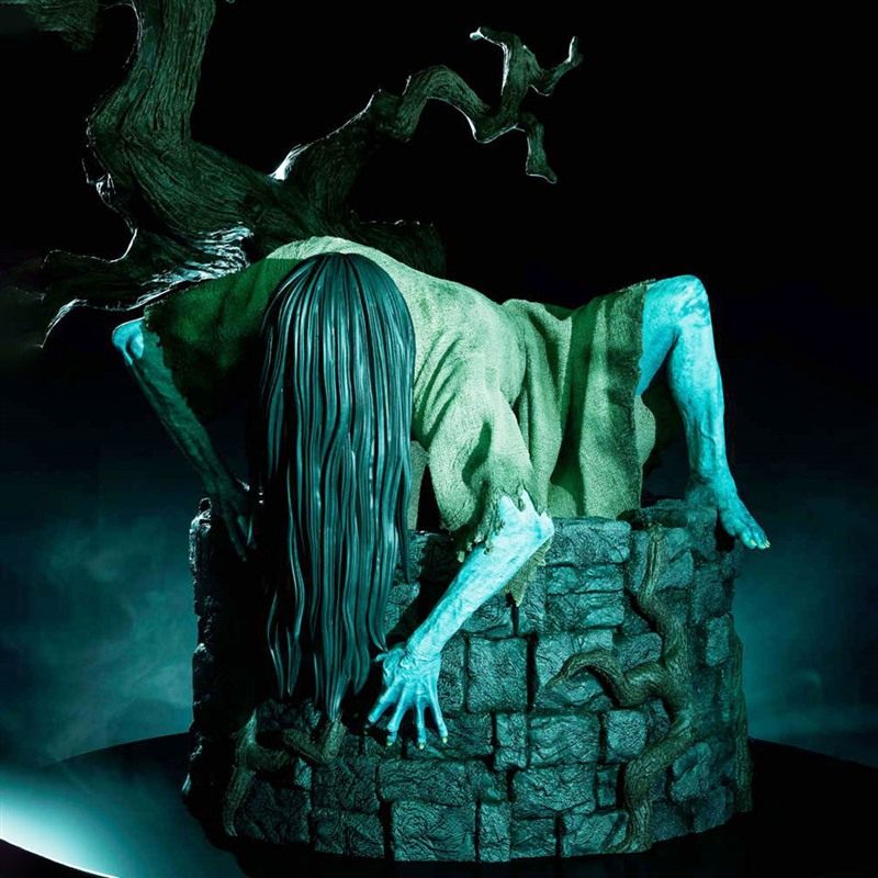 山村贞子Yamamura Sadako爬出枯井午夜凶铃3D打印模型STL数据文件