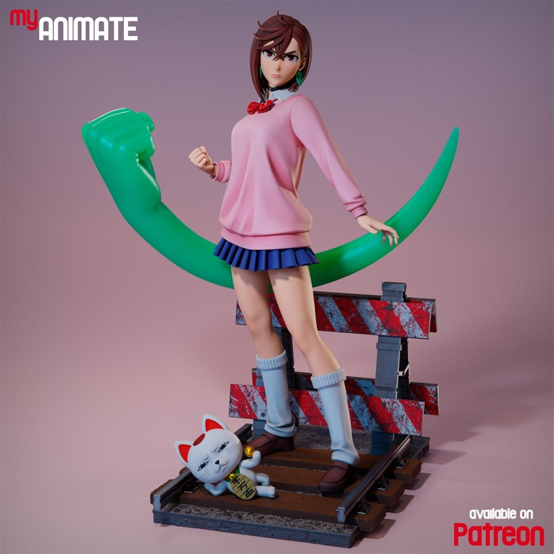 当哒当Momo Ayase绫濑桃3D打印模型STL文件素材高精度已分体