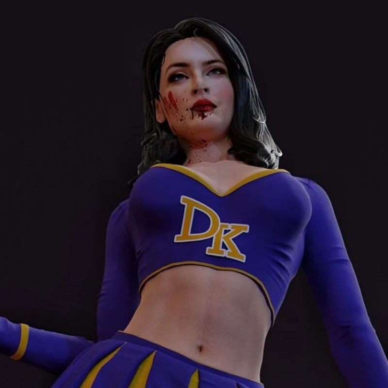 詹妮弗Jennifer制服詹妮弗的身体3D打印模型STL文件素材