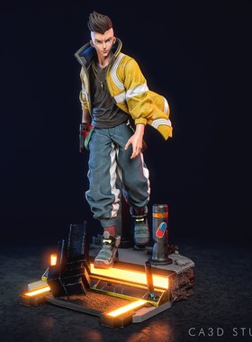 高精大卫马丁内斯David Martinez边缘行者3D打印模型STL数据文件