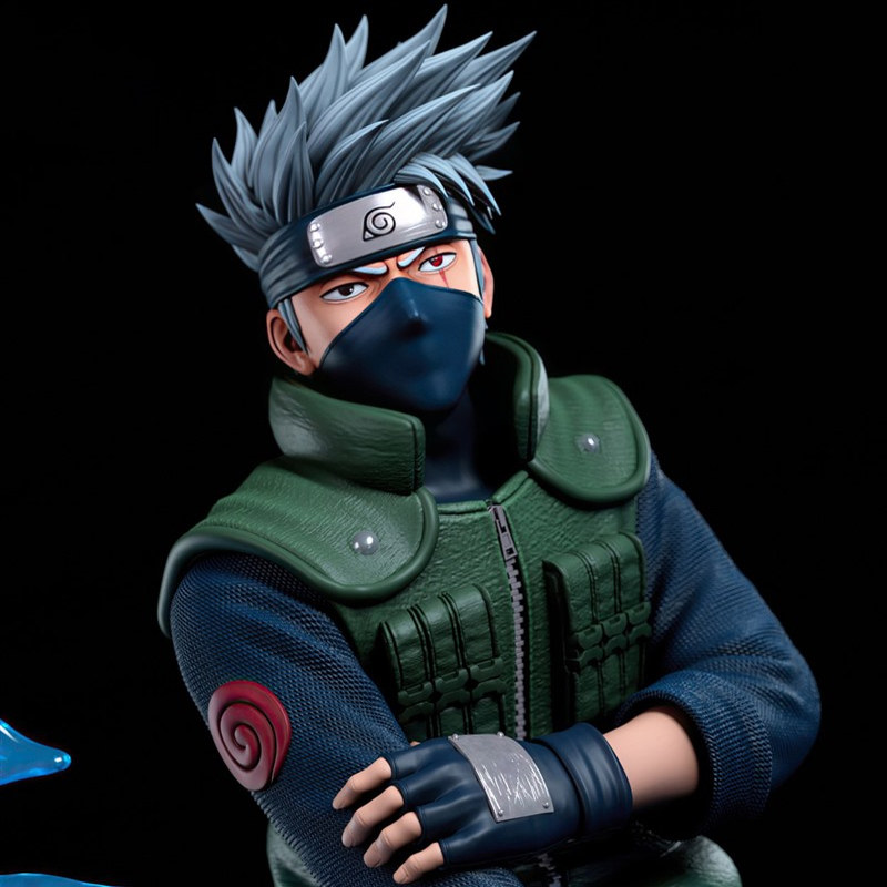 火影忍者旗木卡卡西3D打印模型STL文件素材高精度