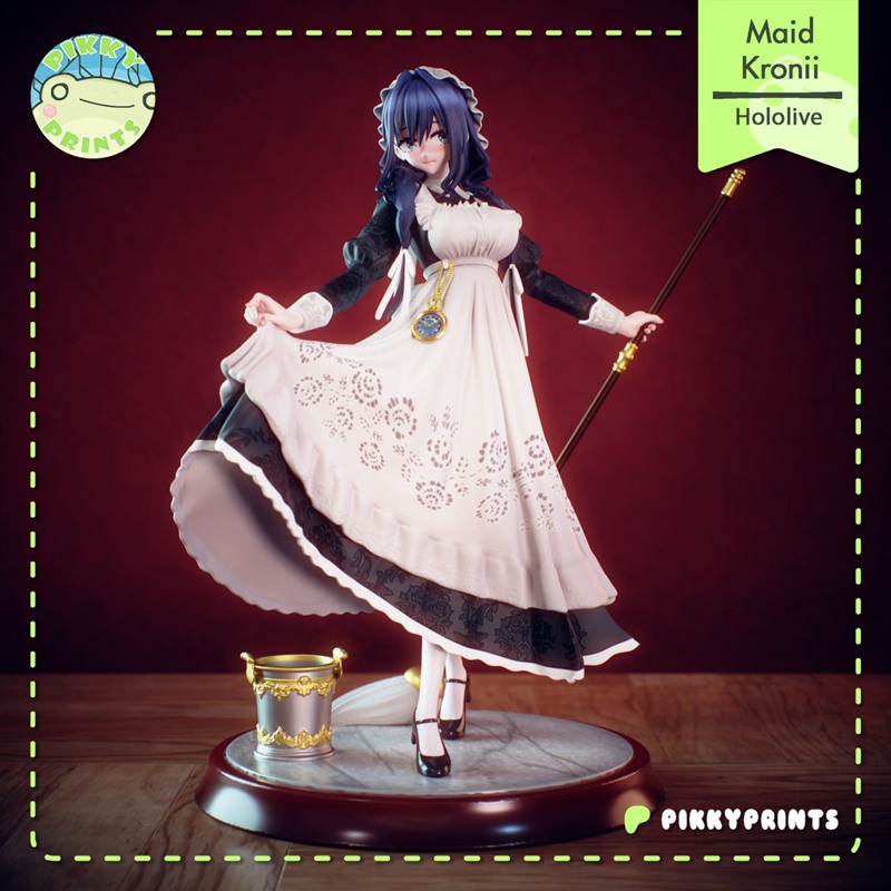 星穹歌姬时乃空克罗尼3D打印模型STL文件素材高精度已分体