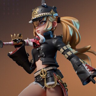 绝区零Lucy露西3D打印模型STL文件素材高精度图纸