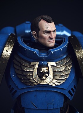 战锤40K泰图斯中尉游戏系列星际战士23D打印模型STL文件素材高精