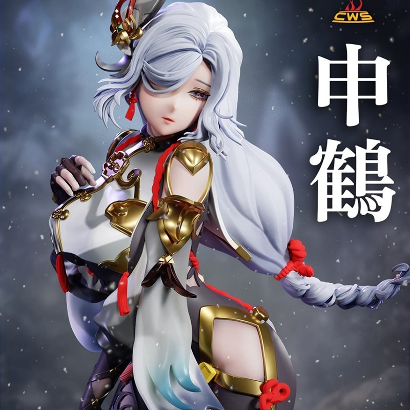 原神Shenhe申鹤3D打印模型STL文件素材高精度