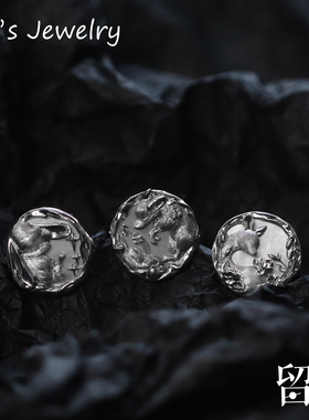 留白原创眠眠森林Ree925银吊坠