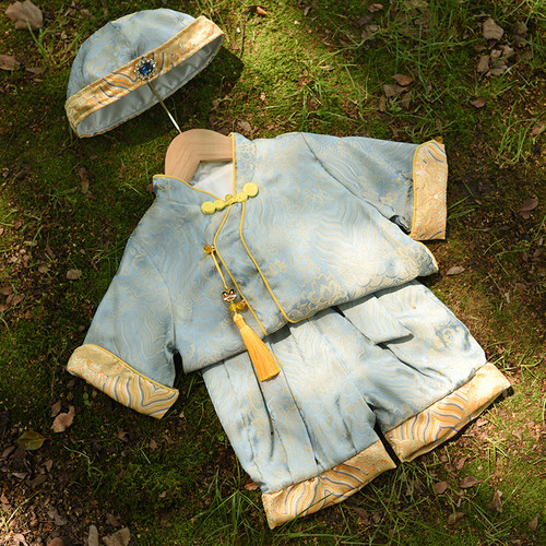 宝宝薄款周岁礼服男夏季