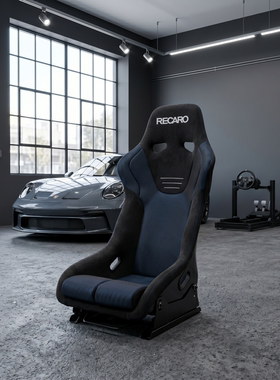 全新 RECARO赛车座椅RSG桶椅一体式改装汽车座椅游戏模拟器电竞椅