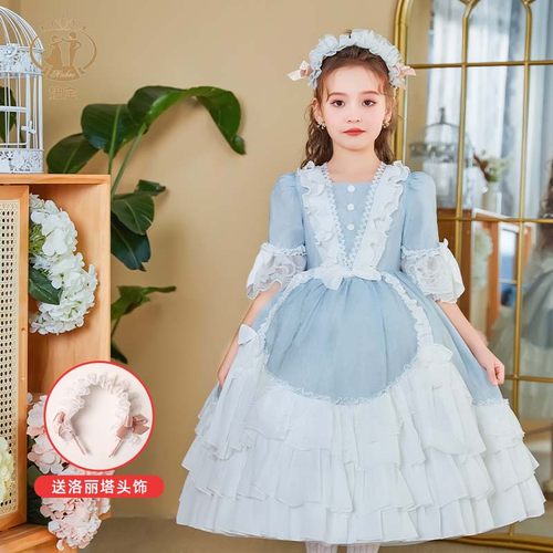 宝宝宫廷萝莉塔连衣裙